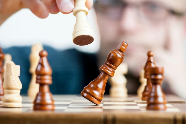 Who are banks and financial institutions in competition with?