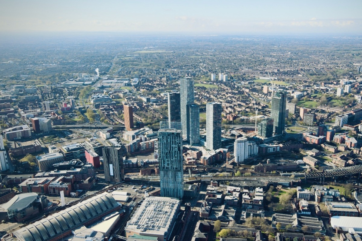 Manchester skyline Manchester skyline