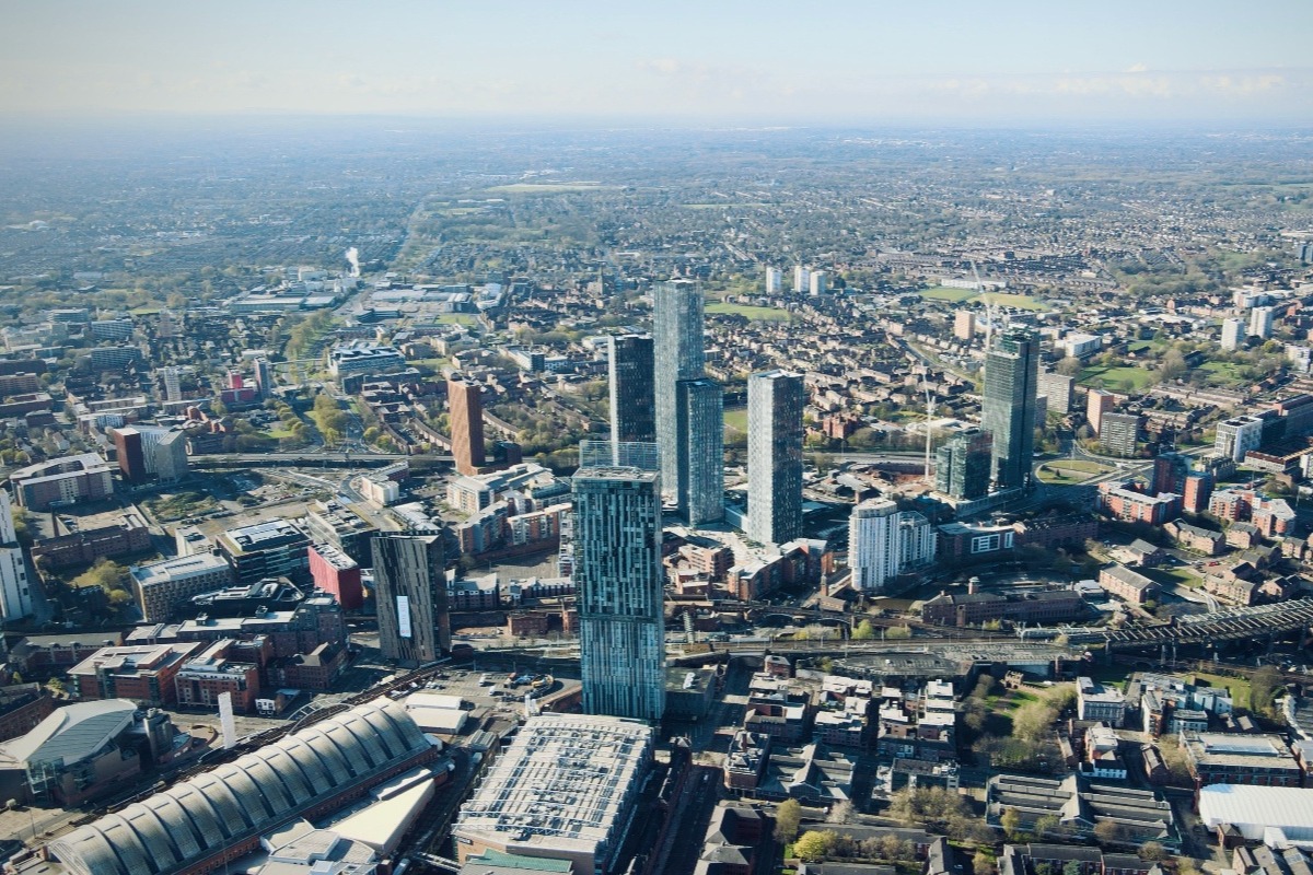 Manchester skyline